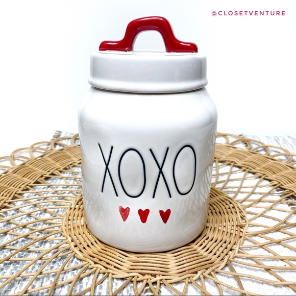 Rae Dunn Kitchen Rae Dunn Valentines Collection Xoxo Canister New Poshmark